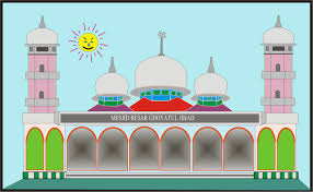 Gambar gambar sketsa masjid kartun mania karikatur di 8 modern. Masjid Kartun Nusagates