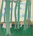 Paysage aux arbres verts - Maurice Denis | Musée d'Orsay