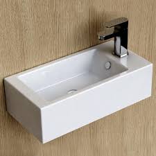 Lave Mains Gain De Place 50x25 Cm Ceramique Pure Lave Main Lave Main Wc Petit Lavabo