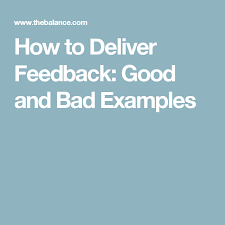 Examples Of Positive Effective Feedback And What Not To Say Effective Feedback Feedback Business Savvy
