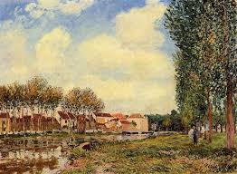 Туризм, отдых, фитнес, рыболовный магазин. Art Artists Alfred Sisley Part 9