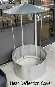Below are links to some of the material and tools i used. Optional Heat Deflector Covers Shown Here With Long Legs Stock Sizes Are At 24 For Max Deflection Us Stainless Steel Fire Pit Metal Fire Pit Steel Fire Pit