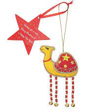Join the famous nativity characters as they celebrate jesus' birth with a dazzling dance show! Believe You Can Fair Trade Camel Christmas Decoration Buy Online In Faroe Islands At Faroe Desertcart Com Productid 49969625
