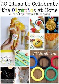 20 Ideas To Celebrate The Olympics At Home Olympics Olympics Kids Crafts Kids Olympics