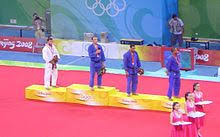 Der zweimalige sieger auf dem heiligen rasen, nach schweren hüftverletzungen derzeit nur 118. Olympische Sommerspiele 2008 Judo Wikipedia