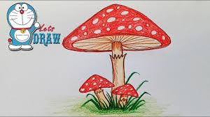 Mushroom Drawing Trippy Easy Realistic And Cartoon Testing out a new technique with much thinner line work. mushroom drawing trippy easy