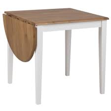 This extendable solid wood dining table has plenty of room to seat six in your dining room. Brussels 2 4 Person Dining Table With Extension Leaf White Oak Dining Tables Meubles