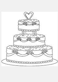 Birthday is a huge occasion for everyone, and it gets more special when it comes to kids' birthday. Coloring Pages Printable Weeding Cake Coloring Pages For Kids