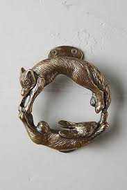 Forest Friendship Doorknocker Heurtoir De Porte Portes Uniques Poignet De Porte