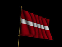 Abermals übernommen wurde sie offiziell am 27. Lettland Flagge