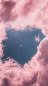 This picture of a puffy cloud windy day. Pink Clouds Aesthetic Wallpapers Wallpaper Cave