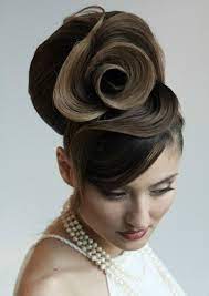 Beautiful Rose Hair Updo Unique Hairstyle Competition Hair Hair Shows Unique Hairstyles
