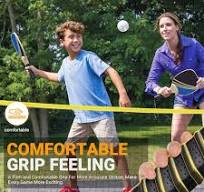 Pickleball Paddle Grip Tape JAYA Extra-Length Pickleball Overgrip Tape -  Pack Of 5 Perforated Wrap For Paddles Pickleball Handle Wrap