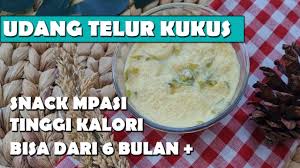 Buah yang sering dikonsumsi dengan cara dijadikan jus ini memiliki jumlah kalori 156 kkal per 100 gram. Snack Mpasi Tinggi Kalori I Udang Telur Kukus I Bisa Dari 6 Bulan I Penambah Berat Badan Youtube