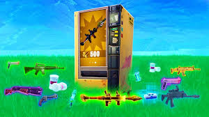 Check out the vending machine locations for season 10 (x) of fortnite battle royale. New Crazy Loot Vending Machine Fortnite Youtube