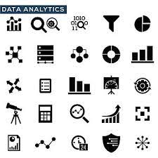 Data Analysis Icons Set Vector Illustration Icon Analysis Data Png And Vector With Transparent Background For Free Download Icon Set Vector Icon Set Analysis