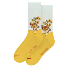Vase with carnations and other flowers via vincent van gogh medium: Artsox Vincent Van Gogh Vase With Twelve Sunflowers Socks And More