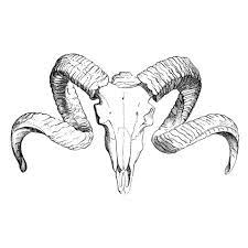 Dwarves Are Mountain People So Horns Of A Mufflon Or A Goat Would Be A Natural Choice Description From Forums Wesno Satanic Tattoos Goat Skull Vintage Tattoo