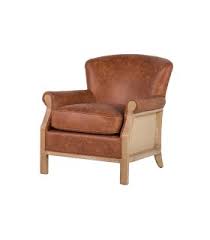 Sillón Dora madera tapicería gris