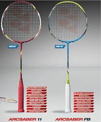 whats new in yonex badminton rackets in 2013 arcsaber