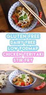 Experiment with different fish, meat or vegetables. My Gluten Free Teriyaki Chicken Stir Fry Recipe Low Fodmap