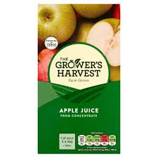What are the best apple juices to buy? Growers Harvest Pure Apple Juice 1 Litre Tesco Groceries