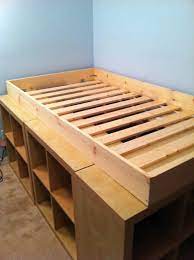 The 11 best ikea bed hacks. Expedit Storage Bed Ikea Hackers