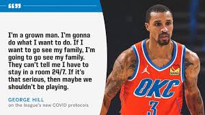 View his overall, offense & defense attributes, badges, and compare him with other players in the league. Nba On Espn On Twitter George Hill Expressed Frustration With The Nba S Stricter Health And Safety Protocols More Https T Co 0xeujrt6tc Https T Co Ckhhu0gddh