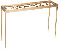 Safavieh Rosalia Console Butterfly Antique Gold Metal Lacquer Coating Iron Fox2592a 889048120396 Home Console Table Furniture