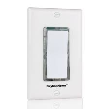 Skylinkhome Tb 318 Wireless Stick On Or Wall Mounted Battery Operated Anywhere Wall Light Switch Remote Transm Wall Mounted Light Light Switch Battery Operated