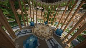 Minecraft Hub Lobby Spawn Map Minecraft 1 8 Mods Tasarim