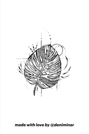 Monstera Plant Drawing Instagram Highlights Covers Custom Instagram Icons Download Plant Lovers Ink Artwork How To Draw Hands Art Tattoo