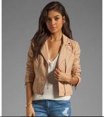 Pin By Ana Claire Kositzky On Street Casual Style Clothes Fashion Revolve Clothing Pink Leather Moto Jacket