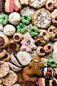 Just mix together the coconut flakes, chocolate chips, roasted chopped almonds, and condensed milk, then spoon the batter onto a cookie sheet. 75 Christmas Cookies Free Ingredient List Printable Sally S Baking Addiction