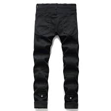 Check spelling or type a new query. New Men S Male Fashion Tartan Scotch Plaids Patchwork Black Denim Jeans Trendy Punk Rock Rivet Pants Slim Straigh Trousers 5506 Lazada Ph