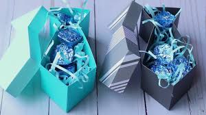 Download Diy 3d Tie Shaped Gift Box For Father S Day Tutorial Diy Gift Boxes Youtube