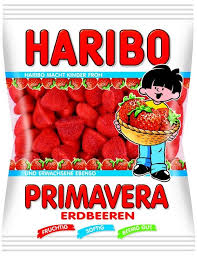 Haribo Strawberry Gummies Gum Flavors Haribo Gummy Candy