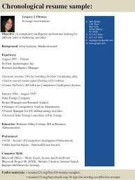 The chronological resume format is the most common. Top 8 Beverage Merchandiser Resume Samples
