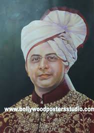 Oil Painting Portrait Indian Oil Canvas Portrait Custom portrait oil painting from photo, photo to oil painting,100% handmade.