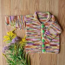 Baby blanket, cardigan, hat, booties & pants with hat. Free Baby Knitting Patterns