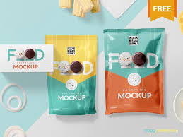 Free Food Packaging Mockup Psd Free Packaging Mockup Food Mockup Packaging Mockup