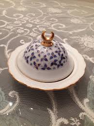Lokumluk Yaprak Gold Hilal Hand Made Porselen Seramik Tezhip Kase