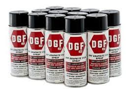 Dgf Dry Graphite Film Spray Lubricant Miracle Power Products 1 Case 12 Cans Ebay