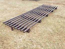 Cattle guards (cattle grids/gates) are popularly used to keep livestock within your property without having to open and shut gates. Homemade Cattle Guard Bigiron Auctions