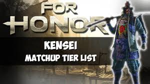 Kensei Matchup Tier List For Honor