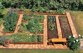 Raised Garden Bed Ideas On Raised Bed Garden Design Unique Raised Bed Vegetable Garden Brick Garden Garden Pathway Garden Layout