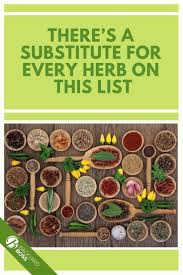 Herb Substitutes Oregano Substitute Spice Substitutes Basil Substitute