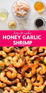 How To Make Easy Honey Garlic Shrimp Sticky Quick To Make And With A Sauce Seafood Medley Recipes Gluten Free Recipes For Dinner Healthy Gluten Free Recipes