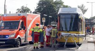 Strassenbahnunfall Tram Rummelsburg B Z Berlin