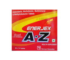 Uses, indications, side effects, dosage. Enerjex A Z Tablet Buy Strip Of 15 Tablets At Best Price In India 1mg
